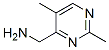 4-Pyrimidinemethanamine, 2,5-dimethyl- (9CI) 结构式