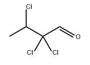 2,2,3-三氯丁醛 结构式