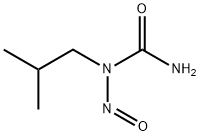 Urea, N-(2-methylpropyl)-N-nitroso- 结构式