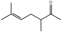 3,6-dimethylhept-5-en-2-one  结构式