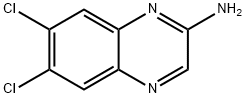 6,7-二氯喹喔啉-2-胺 结构式