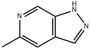 5 - 甲基-1H-吡唑并[3,4-C〕吡啶 结构式