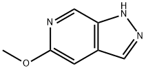 5-甲氧基-1H-吡唑并[3,4-C]吡啶 结构式