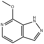 7-甲氧基-1H-吡唑并[3,4-C]吡啶 结构式