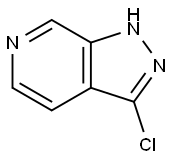 3-氯-1H-吡唑并[3,4-C]吡啶 结构式