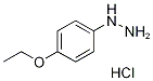 (4-乙氧基苯基)肼单盐酸盐 结构式