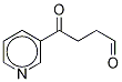 4-羰基-4-(3-吡啶基)-丁醛 结构式