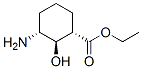 Cyclohexanecarboxylic acid, 3-amino-2-hydroxy-, ethyl ester, (1alpha,2beta,3alpha)- (9CI) 结构式