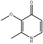 3-甲氧基-2-甲基-1H-吡啶-4-酮 结构式