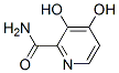 2-Pyridinecarboxamide, 3,4-dihydroxy- (9CI) 结构式