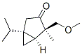 Bicyclo[3.1.0]hexan-3-one, 4-(methoxymethyl)-4-methyl-1-(1-methylethyl)-, (1S,4R,5S)- (9CI) 结构式