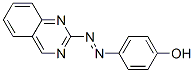 4-(2-quinazolylazo)phenol 结构式