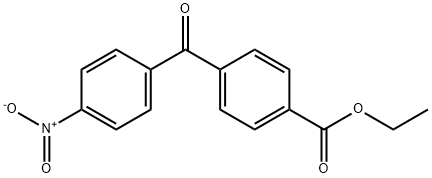 4-ETHOXYCARBONYL-4'-NITROBENZOPHENONE 结构式