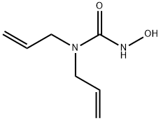 Urea, N-hydroxy-N,N-di-2-propenyl- (9CI) 结构式