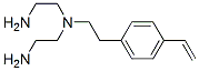 N-(2-aminoethyl)-N-[2-(4-vinylphenyl)ethyl]ethylenediamine 结构式