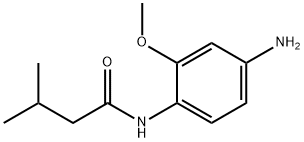 N-(4-amino-2-methoxyphenyl)-3-methylbutanamide 结构式