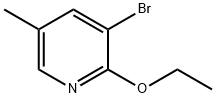 3-溴-2-乙氧基-5-甲基 - 吡啶 结构式