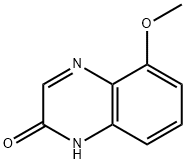 2(1H)-Quinoxalinone,  5-methoxy- 结构式