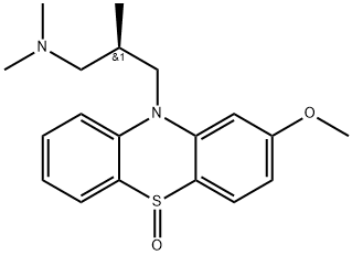 左美丙亚砜 结构式