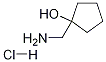 1-(氨基甲基)环戊醇盐酸盐 结构式