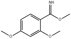 Benzenecarboximidic acid, 2,4-dimethoxy-, methyl ester (9CI) 结构式