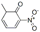 2,4-Cyclohexadien-1-one, 6-methyl-2-nitro- (9CI) 结构式