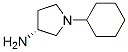 3-Pyrrolidinamine,1-cyclohexyl-,(R)-(9CI) 结构式