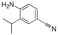 4-氨基-3-异丙基苯腈 结构式