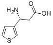 (R)-3-氨基-3-(噻吩-3-基)丙酸 结构式