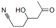 Heptanenitrile, 4-hydroxy-6-oxo- (9CI) 结构式