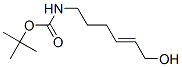 Carbamic acid, (6-hydroxy-4-hexenyl)-, 1,1-dimethylethyl ester (9CI) 结构式