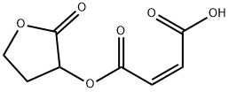 2-Butenedioicacid(2Z)-,mono(tetrahydro-2-oxo-3-furanyl)ester(9CI) 结构式