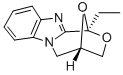 1,4-Epoxy-1H,3H-(1,4)oxazepino(4,3-a)benzimidazole, 4,5-dihydro-1-ethy l- 结构式