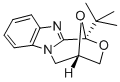 1,4-Epoxy-1H,3H-(1,4)oxazepino(4,3-a)benzimidazole, 4,5-dihydro-1-(1,1 -dimethylethyl)- 结构式