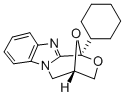 1,4-Epoxy-1H,3H-(1,4)oxazepino(4,3-a)benzimidazole, 4,5-dihydro-1-cycl ohexyl- 结构式