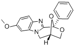 1,4-Epoxy-1H,3H-(1,4)oxazepino(4,3-a)benzimidazole, 4,5-dihydro-8-meth oxy-1-phenyl- 结构式