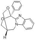 1,4-(Epoxymethanol)-1H,3H-(1,4)oxazepino(4,3-a)benzimidazole, 4,5-dihy dro-1-phenyl- 结构式