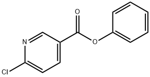 PHENYL 6-CHLORONICOTINATE 结构式