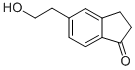 1H-Inden-1-one,2,3-dihydro-5-(2-hydroxyethyl)- 结构式