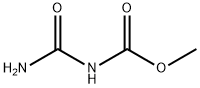 N-氨基甲酰氨基甲酸甲酯 结构式