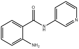 2-氨基-N-吡啶-3-基-苯甲酰胺 结构式