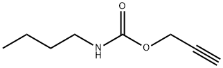 2-炔丙基-N-丁基氨基甲酸酯 结构式