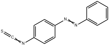 4-苯偶氮硫氰酸酯 结构式