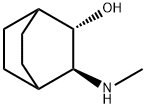 Bicyclo[2.2.2]octan-2-ol, 3-(methylamino)-, trans- (9CI) 结构式