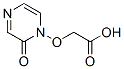 Acetic acid, [(2-oxo-1(2H)-pyrazinyl)oxy]- (9CI) 结构式