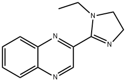Quinoxaline, 2-(1-ethyl-4,5-dihydro-1H-imidazol-2-yl)- (9CI) 结构式
