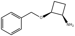 Cyclobutanamine, 2-(phenylmethoxy)-, (1R,2S)- (9CI) 结构式