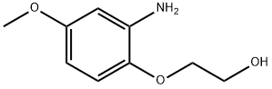 Ethanol, 2-(2-amino-4-methoxyphenoxy)- (9CI) 结构式