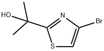 2-(4-溴噻唑)丙-2-醇 结构式