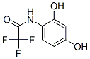 Acetamide, N-(2,4-dihydroxyphenyl)-2,2,2-trifluoro- (9CI) 结构式